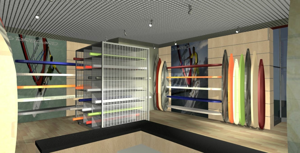 interno, teca vele, expo tavole