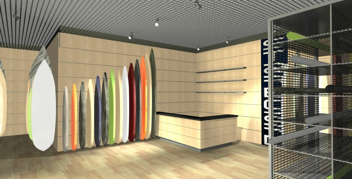 interno, bancone